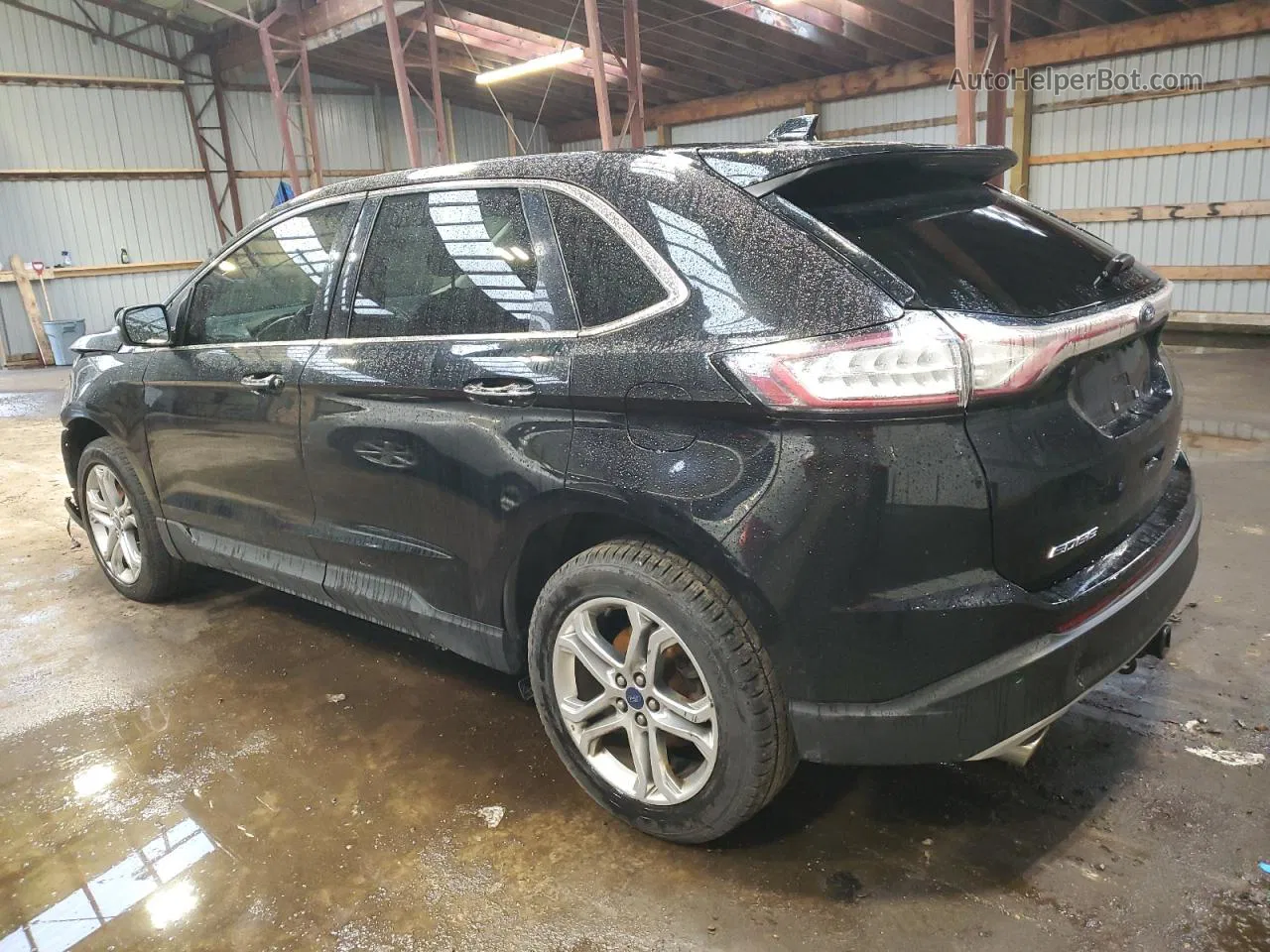 2017 Ford Edge Titanium Black vin: 2FMPK4K80HBC10753