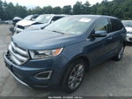 2018 Ford Edge Titanium Blue vin: 2FMPK4K80JBC24254