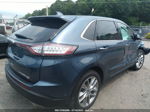 2018 Ford Edge Titanium Blue vin: 2FMPK4K80JBC24254