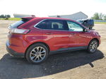 2016 Ford Edge Titanium Red vin: 2FMPK4K81GBB18405