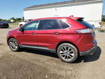 2016 Ford Edge Titanium Red vin: 2FMPK4K81GBB18405