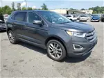 2017 Ford Edge Titanium Gray vin: 2FMPK4K81HBB77391