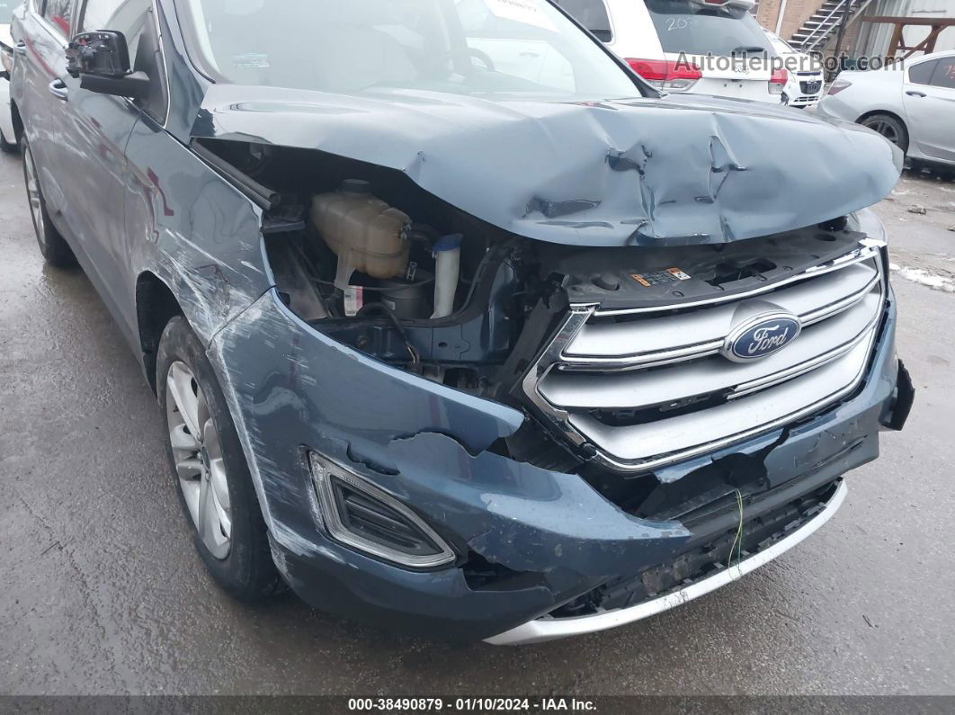 2018 Ford Edge Titanium Blue vin: 2FMPK4K81JBB36961