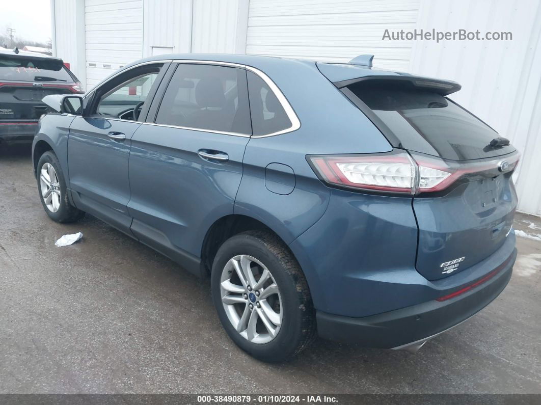 2018 Ford Edge Titanium Blue vin: 2FMPK4K81JBB36961