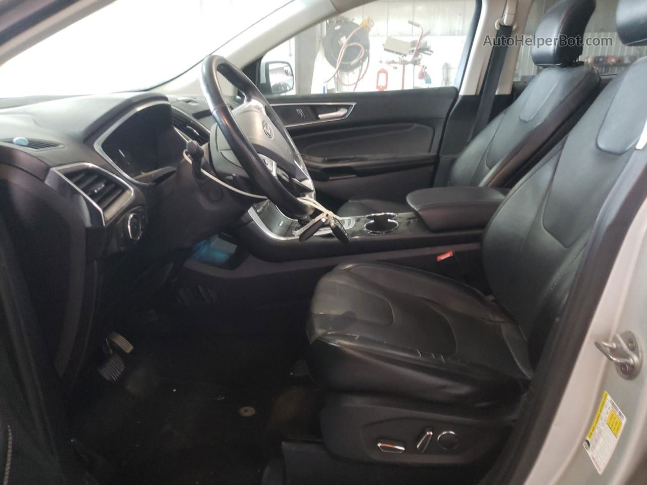 2018 Ford Edge Titanium Silver vin: 2FMPK4K81JBC02232