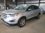 2018 Ford Edge Titanium Silver vin: 2FMPK4K81JBC02232