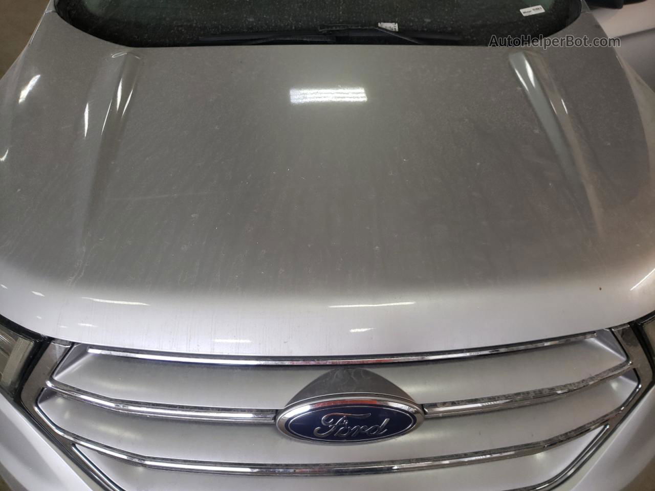 2018 Ford Edge Titanium Silver vin: 2FMPK4K81JBC02232