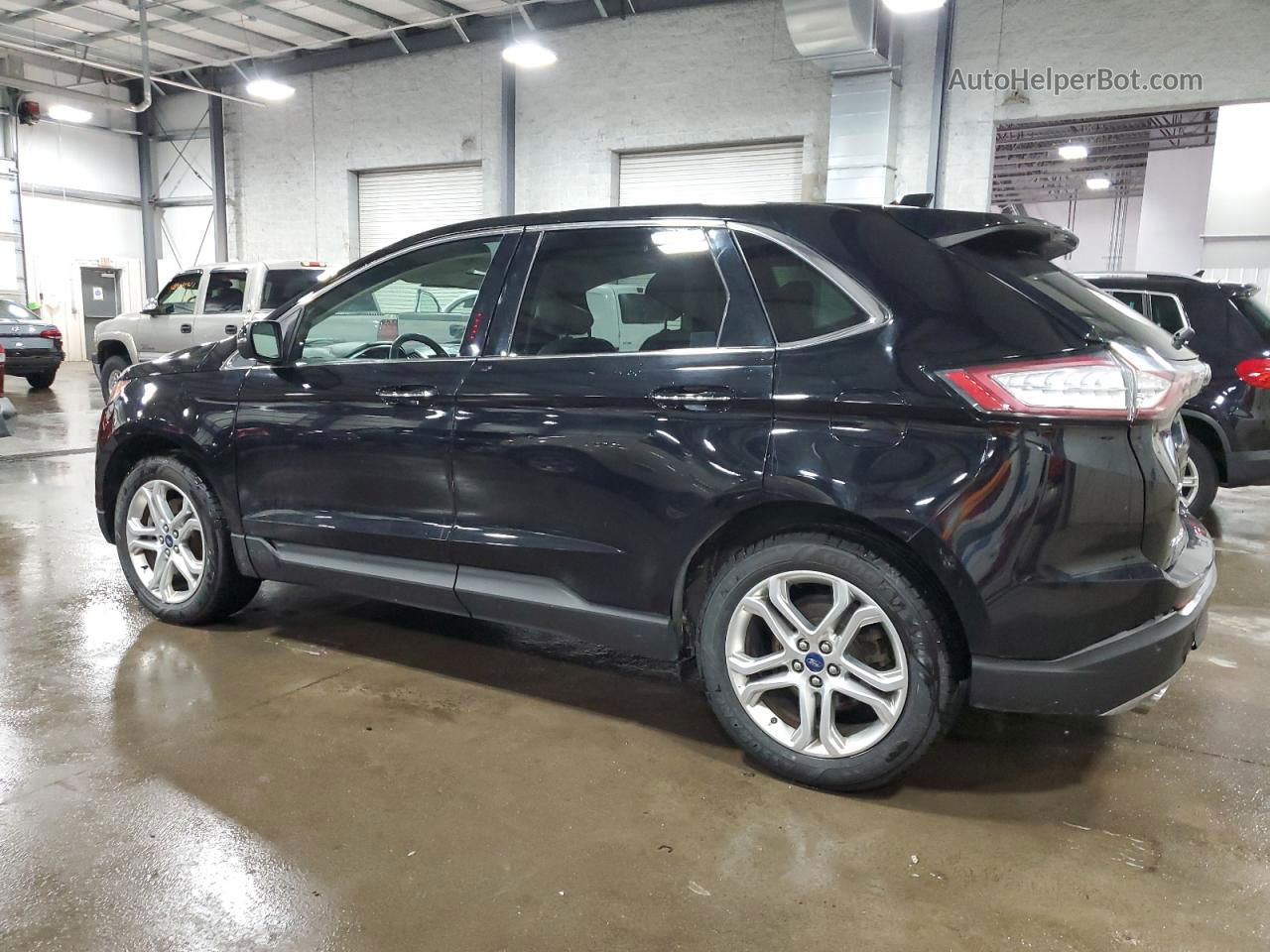 2018 Ford Edge Titanium Black vin: 2FMPK4K81JBC20407