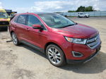 2015 Ford Edge Titanium Red vin: 2FMPK4K82FBB51945