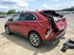 2015 Ford Edge Titanium Red vin: 2FMPK4K82FBB51945