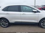 2015 Ford Edge Titanium White vin: 2FMPK4K82FBB82497