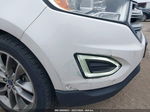 2015 Ford Edge Titanium White vin: 2FMPK4K82FBB82497