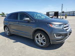 2016 Ford Edge Titanium Серый vin: 2FMPK4K82GBB95140