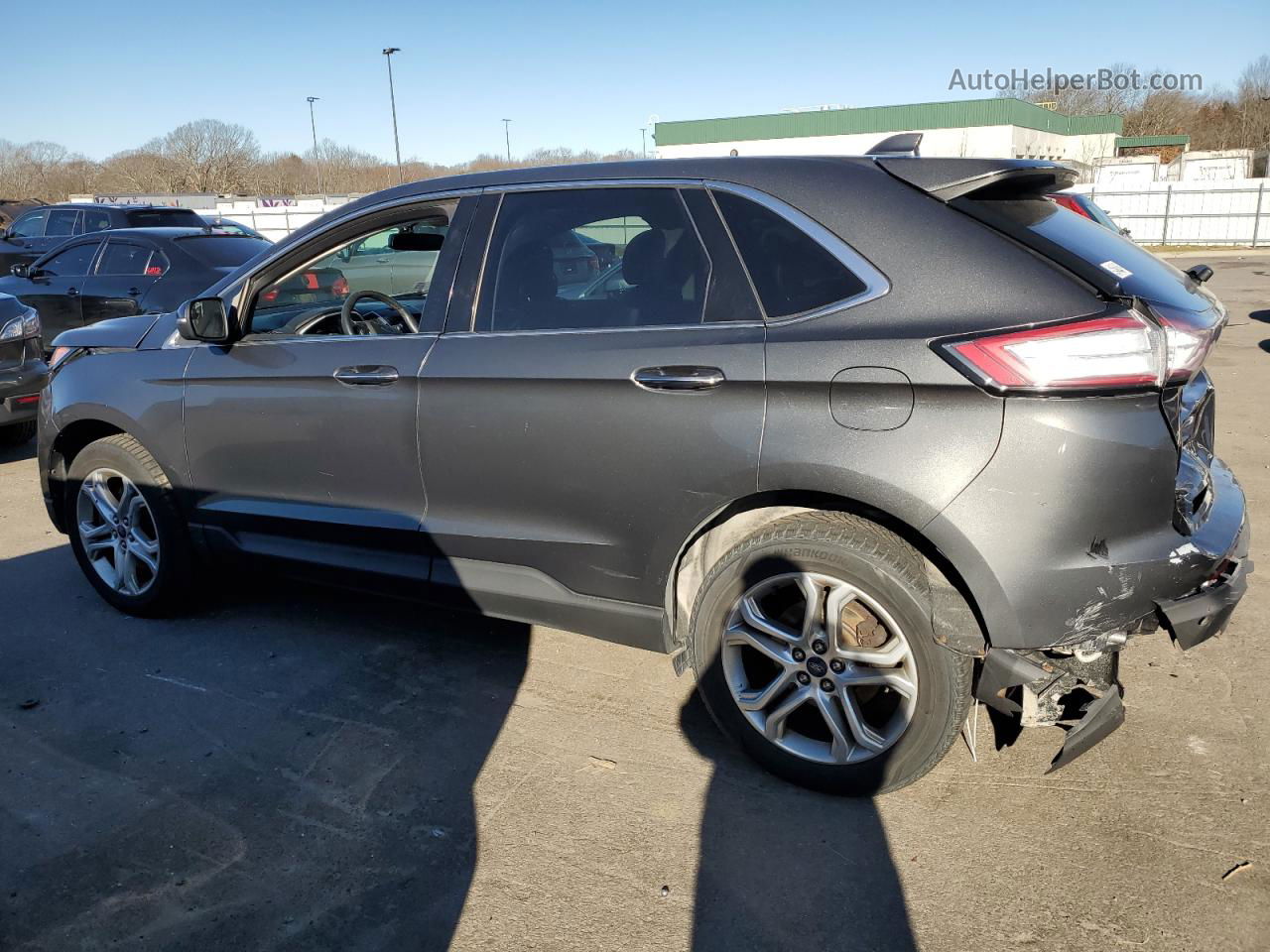 2018 Ford Edge Titanium Charcoal vin: 2FMPK4K83JBC15192