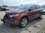 2015 Ford Edge Titanium Brown vin: 2FMPK4K84FBB15691