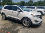 2018 Ford Edge Titanium White vin: 2FMPK4K84JBB55732