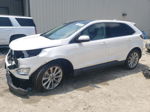 2018 Ford Edge Titanium White vin: 2FMPK4K84JBB55732