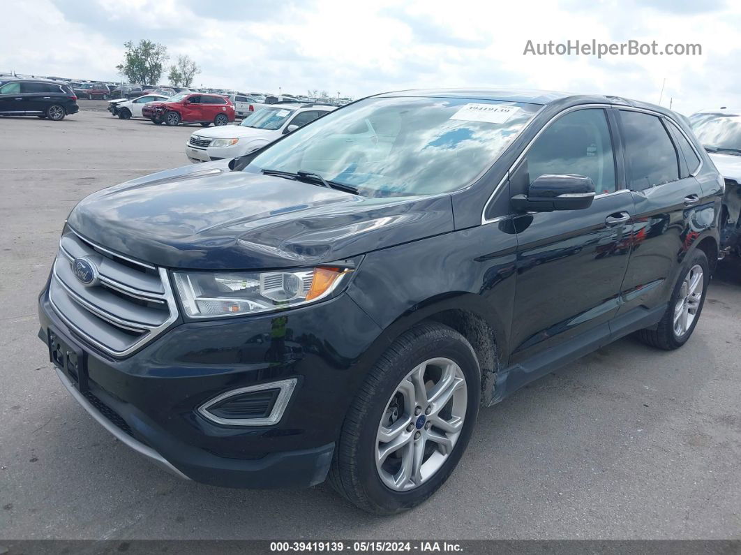 2018 Ford Edge Titanium Black vin: 2FMPK4K84JBC01883