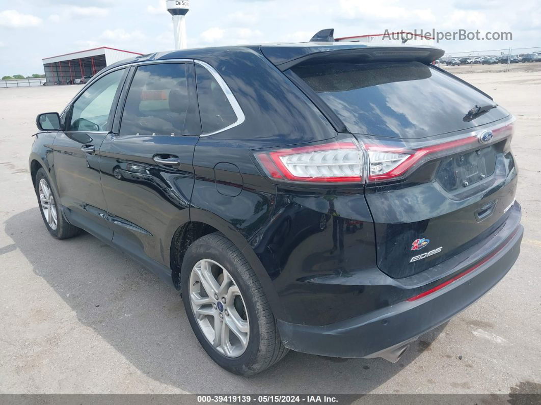 2018 Ford Edge Titanium Black vin: 2FMPK4K84JBC01883