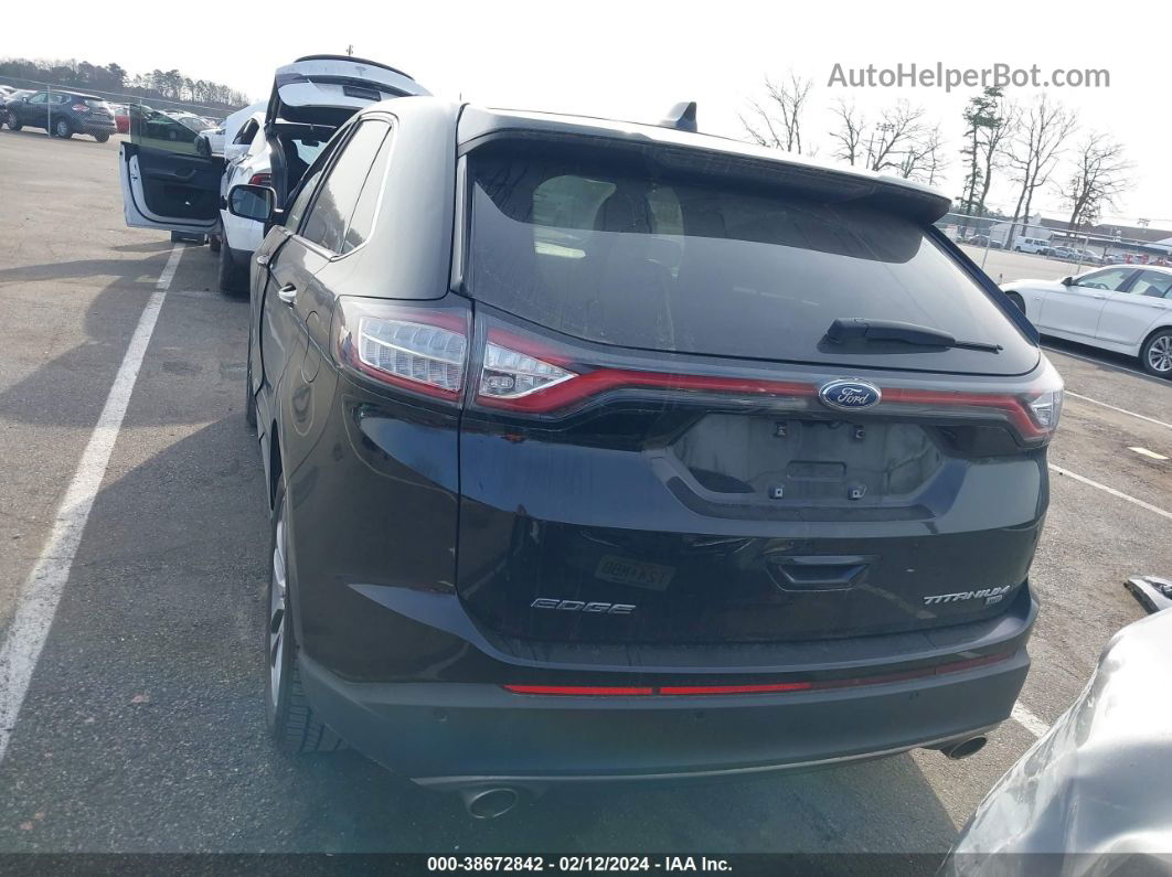 2018 Ford Edge Titanium Black vin: 2FMPK4K84JBC49075