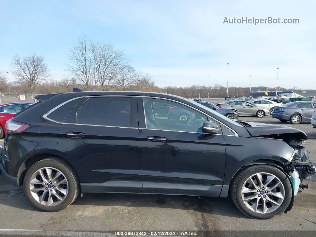 2018 Ford Edge Titanium Черный vin: 2FMPK4K84JBC49075