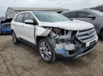 2015 Ford Edge Titanium White vin: 2FMPK4K85FBB71817