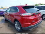 2017 Ford Edge Titanium Red vin: 2FMPK4K85HBB81914