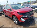 2017 Ford Edge Titanium Red vin: 2FMPK4K85HBB81914