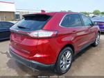 2017 Ford Edge Titanium Red vin: 2FMPK4K85HBB81914