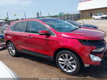 2017 Ford Edge Titanium Red vin: 2FMPK4K85HBB81914