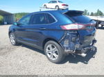 2017 Ford Edge Titanium Blue vin: 2FMPK4K85HBC12384