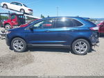 2017 Ford Edge Titanium Blue vin: 2FMPK4K85HBC12384