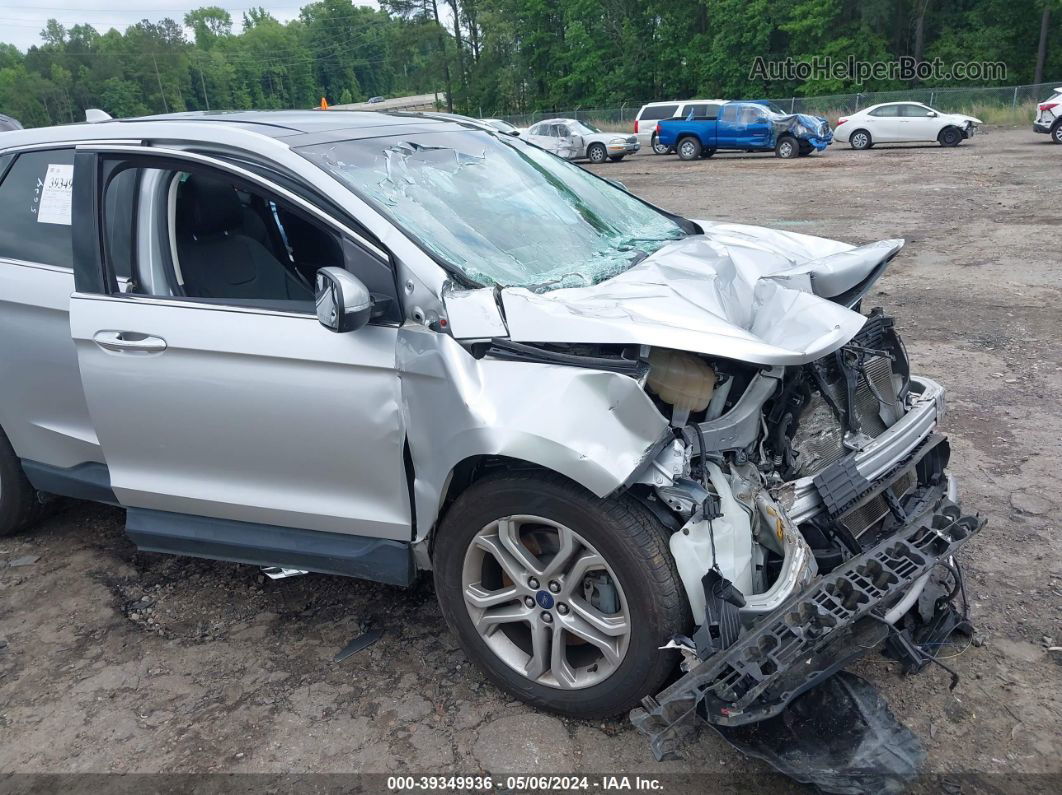 2018 Ford Edge Titanium Silver vin: 2FMPK4K85JBC01682