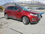 2016 Ford Edge Titanium Red vin: 2FMPK4K86GBB44577