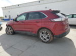 2016 Ford Edge Titanium Red vin: 2FMPK4K86GBB44577