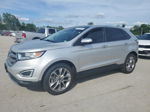 2017 Ford Edge Titanium Silver vin: 2FMPK4K86HBC18128