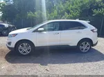 2015 Ford Edge Titanium White vin: 2FMPK4K87FBB94595