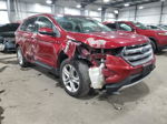 2016 Ford Edge Titanium Red vin: 2FMPK4K87GBB42823