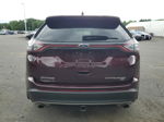 2018 Ford Edge Titanium Burgundy vin: 2FMPK4K87JBC04423