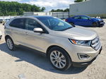 2018 Ford Edge Titanium Beige vin: 2FMPK4K87JBC50303