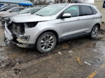 2018 Ford Edge Titanium Silver vin: 2FMPK4K88JBC52982