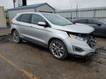 2018 Ford Edge Titanium Silver vin: 2FMPK4K88JBC52982