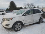 2017 Ford Edge Titanium White vin: 2FMPK4K89HBC07964