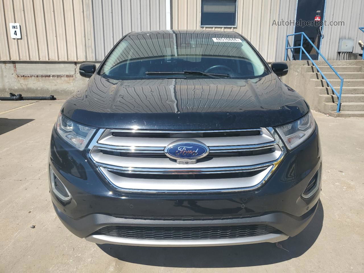 2017 Ford Edge Titanium Black vin: 2FMPK4K89HBC67890