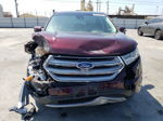 2018 Ford Edge Titanium Maroon vin: 2FMPK4K89JBC10255