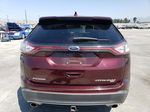 2018 Ford Edge Titanium Maroon vin: 2FMPK4K89JBC10255