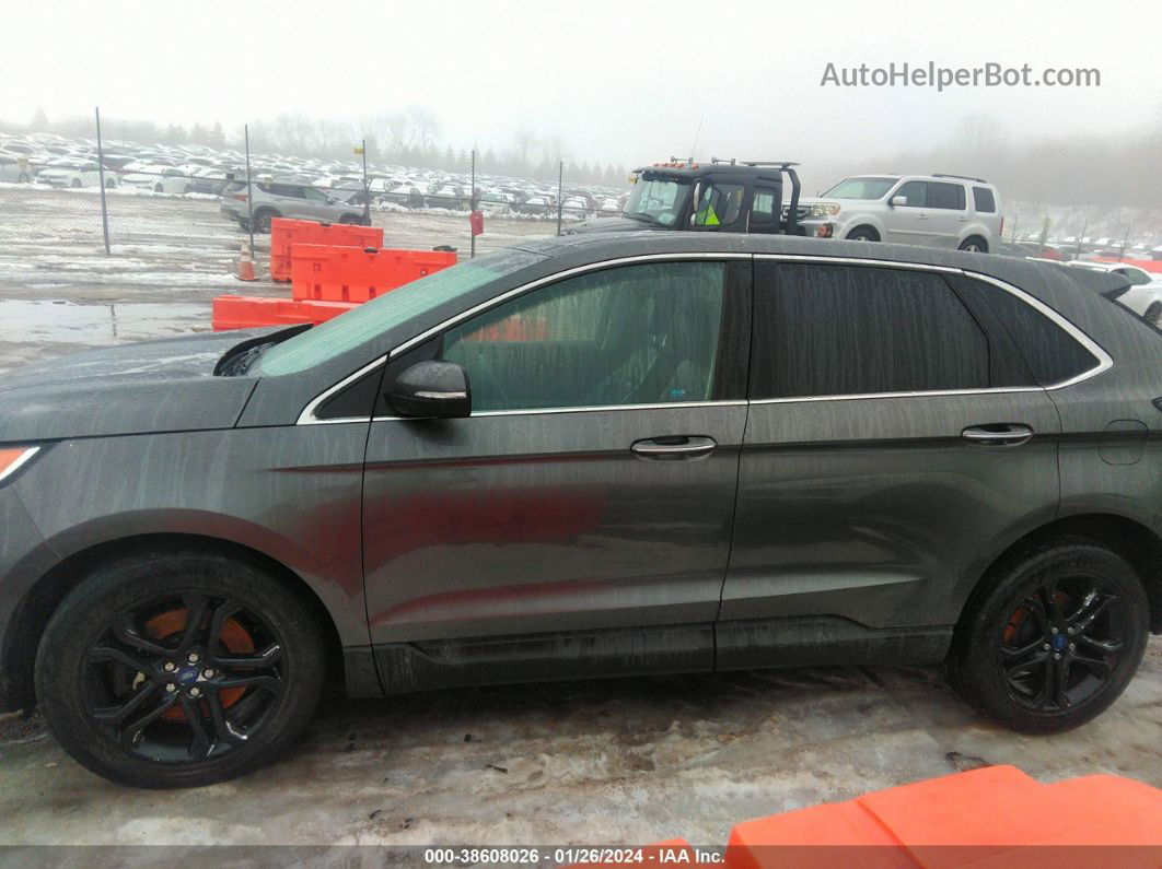 2016 Ford Edge Titanium Серый vin: 2FMPK4K8XGBB84984