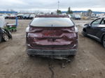 2017 Ford Edge Titanium Maroon vin: 2FMPK4K8XHBB25841