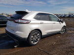 2017 Ford Edge Titanium White vin: 2FMPK4K8XHBB70116