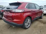 2018 Ford Edge Titanium Красный vin: 2FMPK4K8XJBB23724